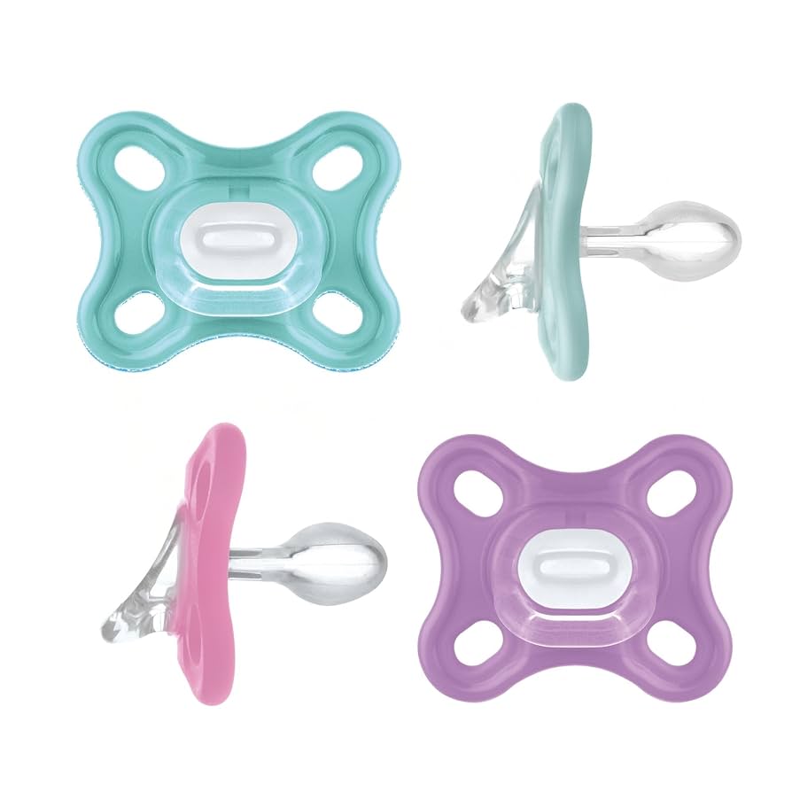 m-mamu　0103 ♡ Amazon.com : MAM Comfort Baby Pacifiers, Lightweight One